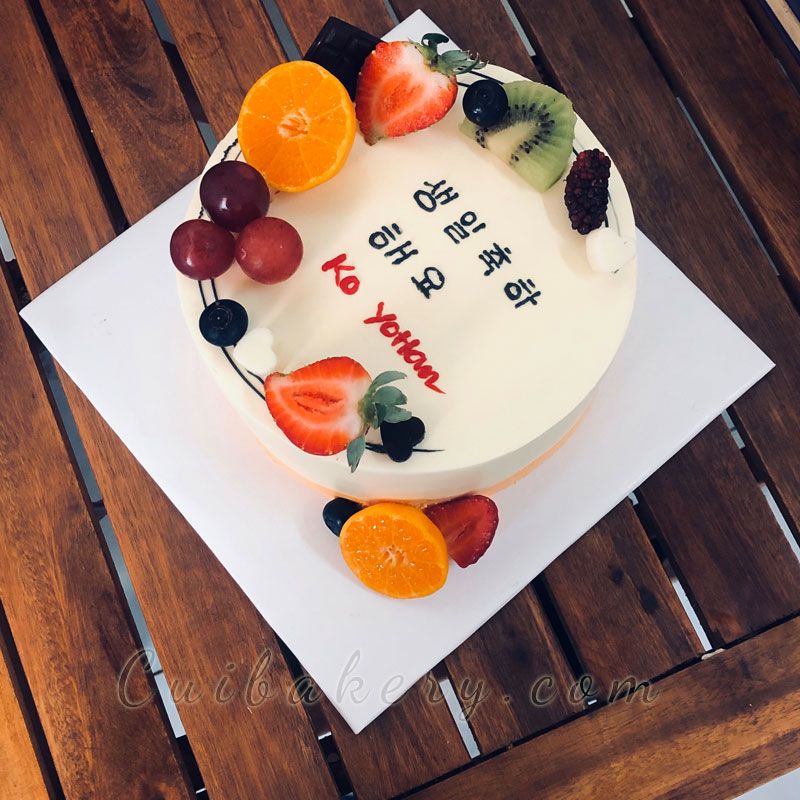 Mẫu Bánh Kem sữa tươi - MST081