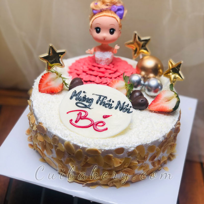 Mẫu Bánh Kem Bắp - MKB017